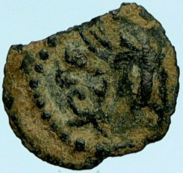 HEROD ARCHELAUS Biblical JERUSALEM Jewish Ancient Greek Pruta Coin GALLEY i98609