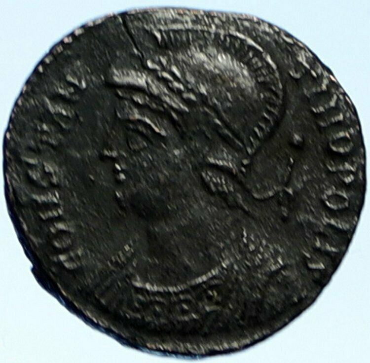 CONSTANTINE I the GREAT Founds Constantinople Original Ancient Roman Coin i99184