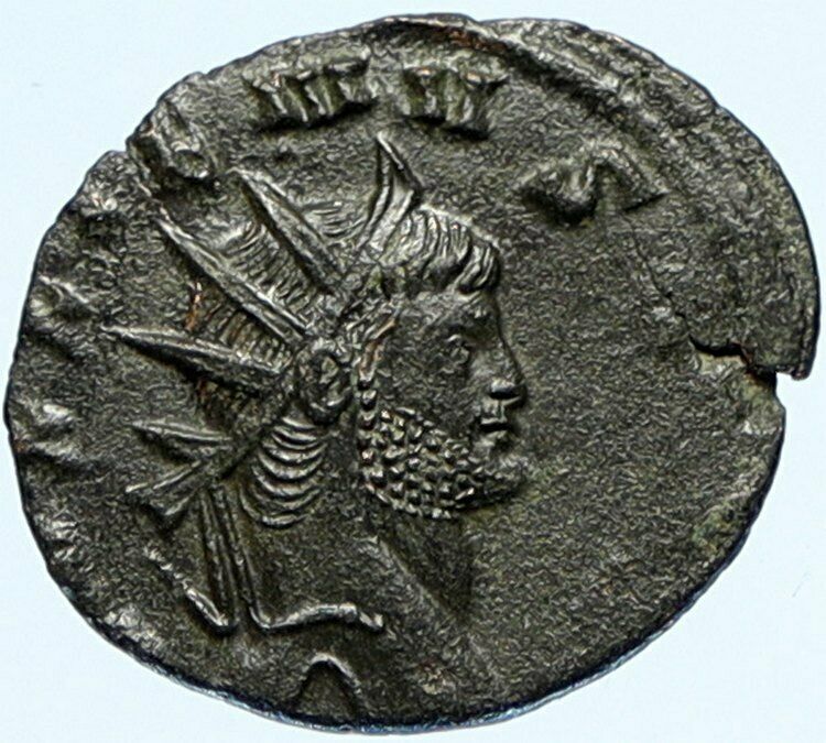 GALLIENUS Authentic Genuine Ancient 267AD Rome Genuine Roman Coin PEGASUS i97378