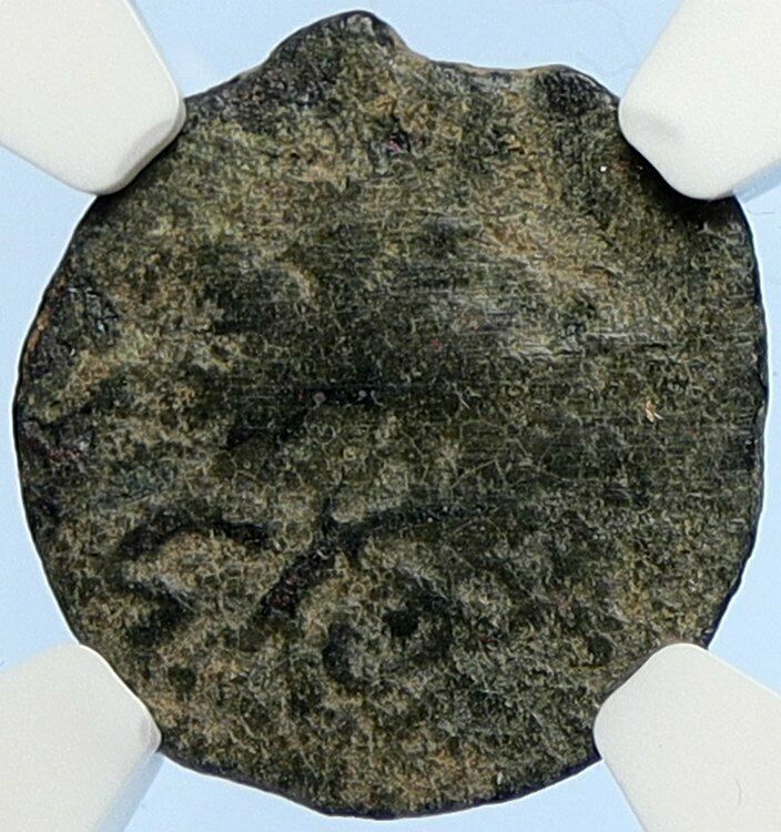 Authentic Ancient JEWISH WAR v ROMANS 67AD Historical JERUSALEM Coin NGC i106088