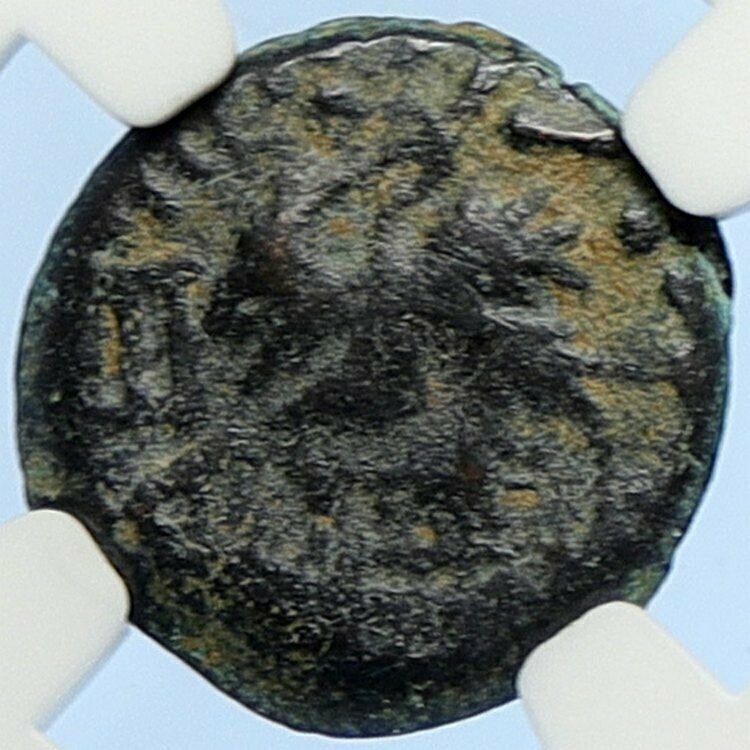 Authentic Ancient JEWISH WAR v ROMANS 67AD Historical JERUSALEM Coin NGC i106071