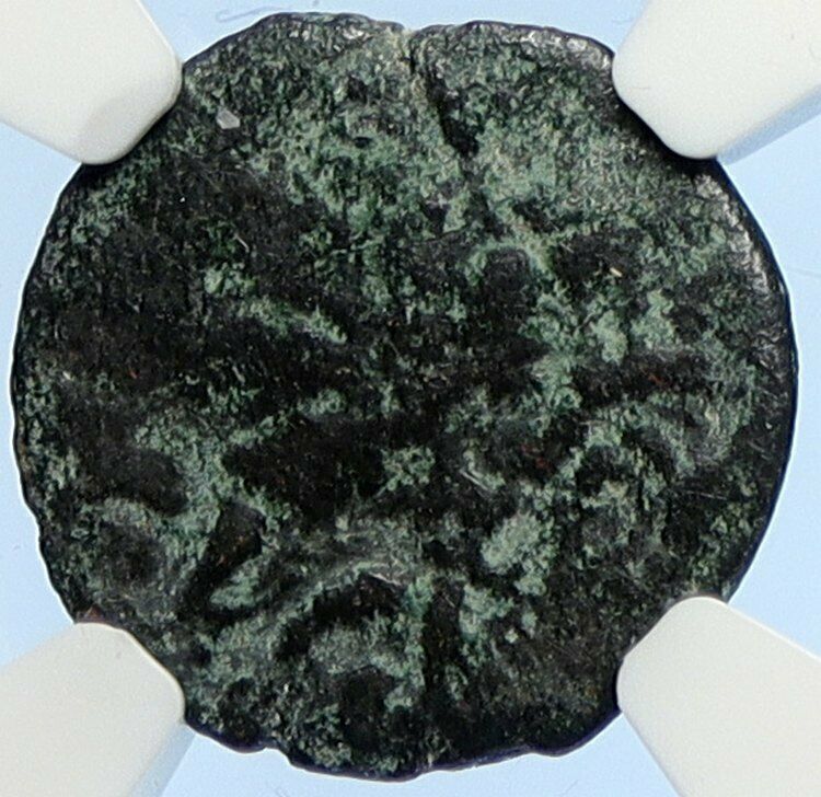 Authentic Ancient JEWISH WAR v ROMANS 67AD Historical JERUSALEM Coin NGC i106089