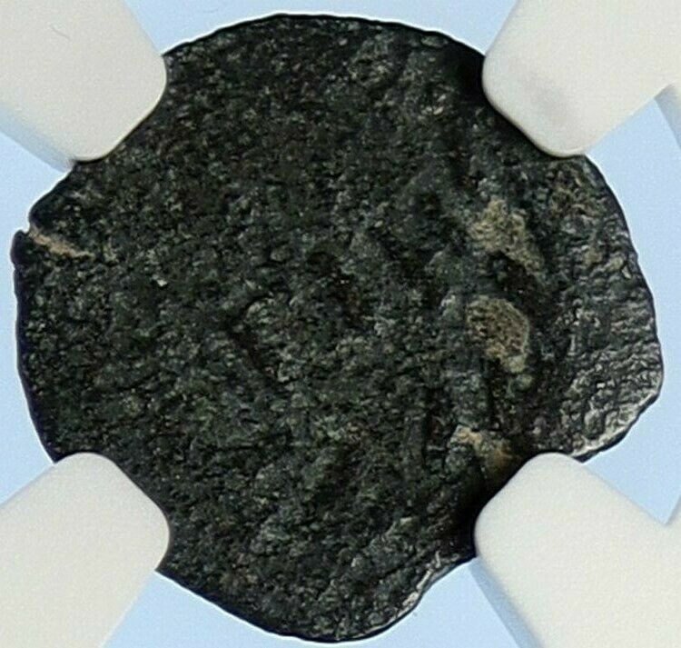 PONTIUS PILATE Tiberius Jerusalem JESUS CHRIST TRIAL Old Roman Coin NGC i106095