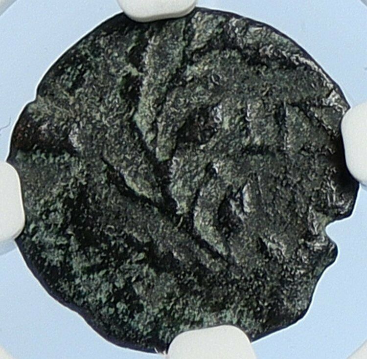 PONTIUS PILATE Tiberius Jerusalem JESUS CHRIST TRIAL Old Roman Coin NGC i106115