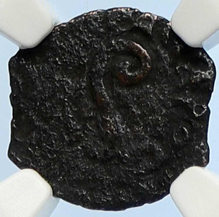 PONTIUS PILATE Tiberius Jerusalem JESUS CHRIST TRIAL Old Roman Coin NGC i106102