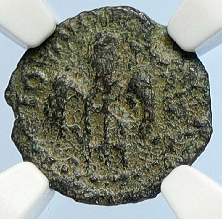 PONTIUS PILATE Tiberius Jerusalem JESUS CHRIST TRIAL Old Roman Coin NGC i106133