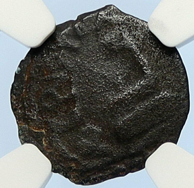 PONTIUS PILATE Tiberius Jerusalem JESUS CHRIST TRIAL Old Roman Coin NGC i106159