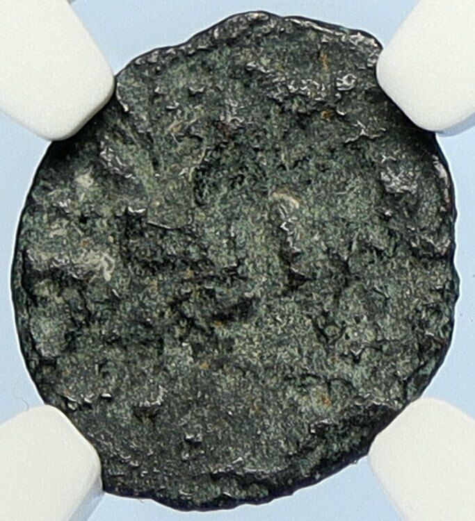 PONTIUS PILATE Tiberius Jerusalem JESUS CHRIST TRIAL Old Roman Coin NGC i106167