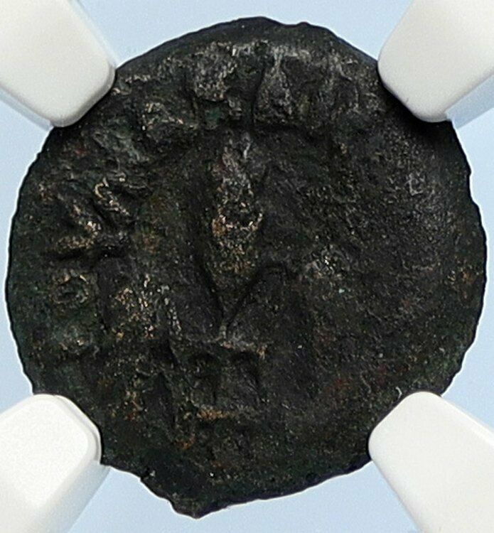 PONTIUS PILATE Tiberius Jerusalem JESUS CHRIST TRIAL Old Roman Coin NGC i106135