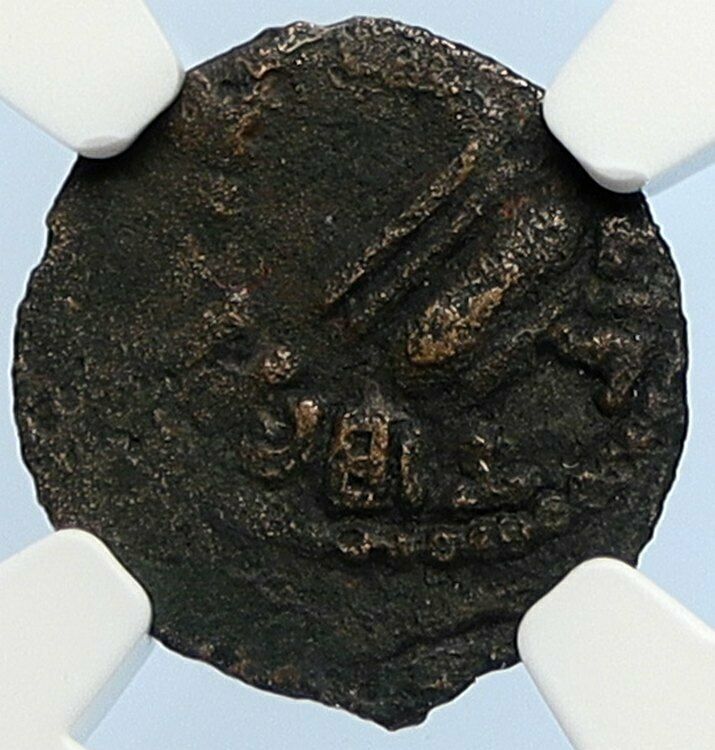 PONTIUS PILATE Tiberius Jerusalem JESUS CHRIST TRIAL Old Roman Coin NGC i106135