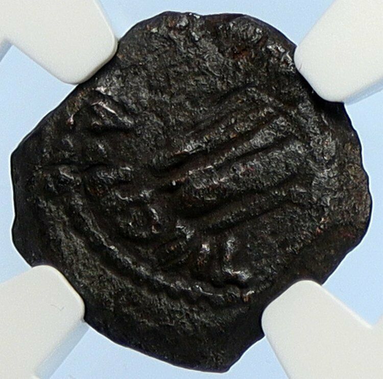 PONTIUS PILATE Tiberius Jerusalem JESUS CHRIST TRIAL Old Roman Coin NGC i106130