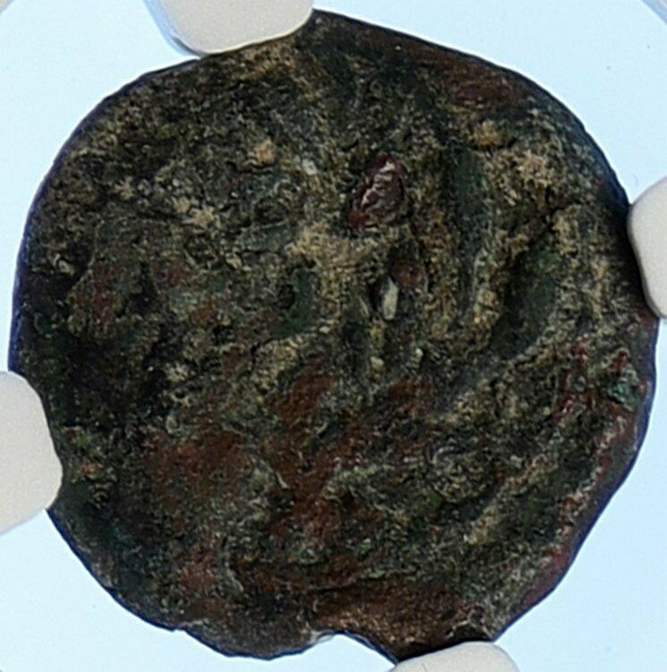 PONTIUS PILATE Tiberius Jerusalem JESUS CHRIST TRIAL Old Roman Coin NGC i106197