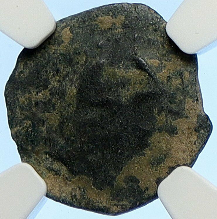 PONTIUS PILATE Tiberius Jerusalem JESUS CHRIST TRIAL Old Roman Coin NGC i106185