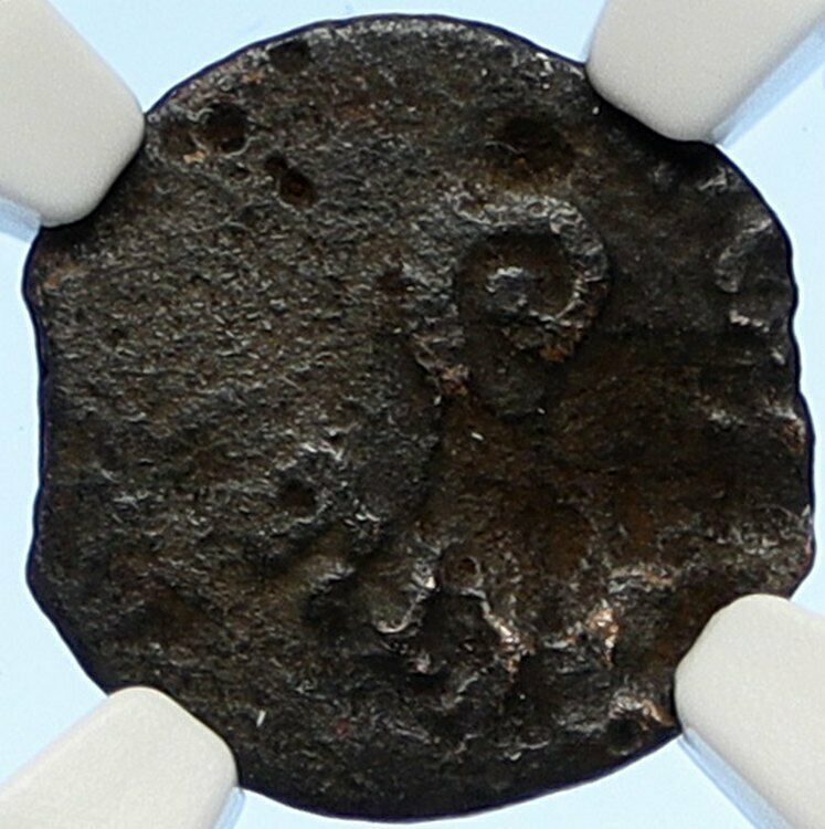 PONTIUS PILATE Tiberius Jerusalem JESUS CHRIST TRIAL Old Roman Coin NGC i106208