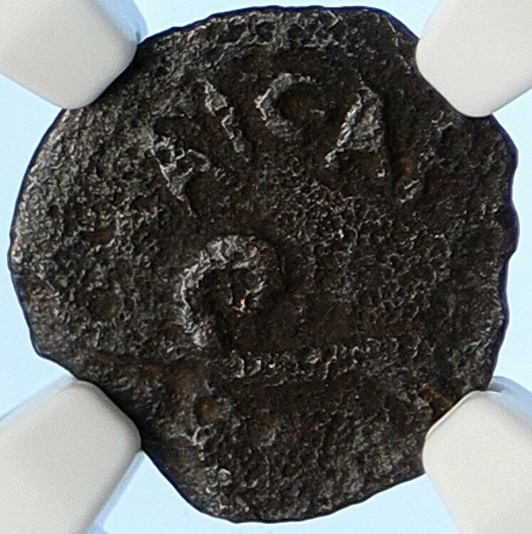 PONTIUS PILATE Tiberius Jerusalem JESUS CHRIST TRIAL Old Roman Coin NGC i106192