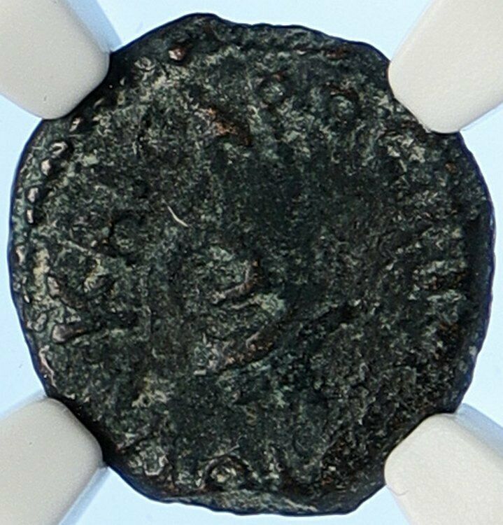 PONTIUS PILATE Tiberius Jerusalem JESUS CHRIST TRIAL Old Roman Coin NGC i106204