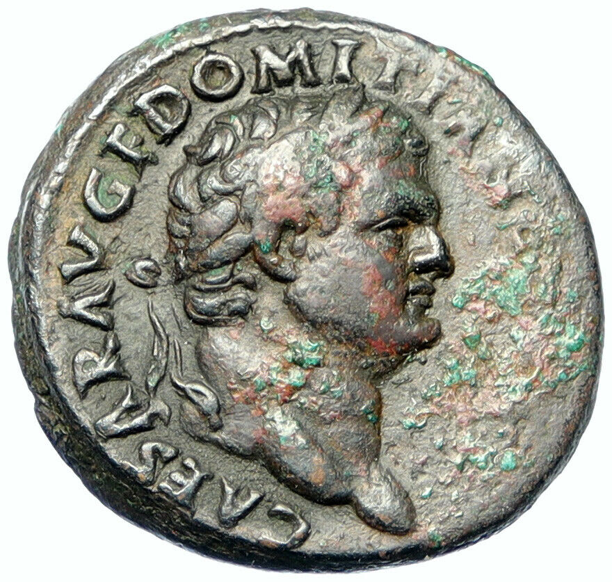 DOMITIAN Authentic Ancient 76AD Rome Genuine OLD Roman Coin AEQUITAS i100525