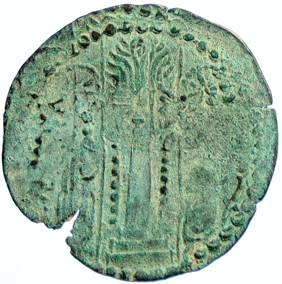 HUNNIC TRIBES or Nezak Huns Nezak Shah 500AD ANCIENT VINTAGE Drachm Coin i104727