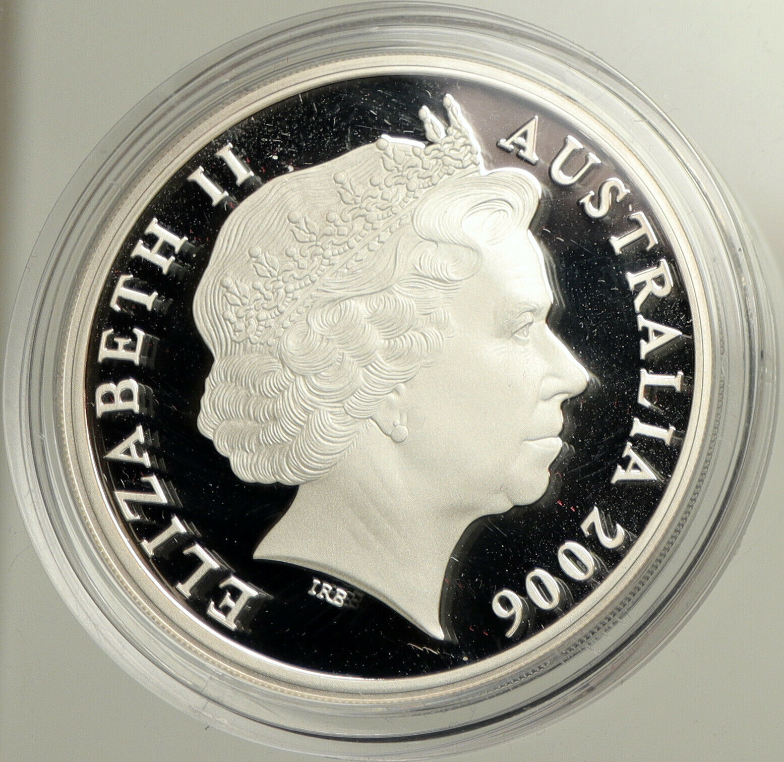 2006 AUSTRALIA 150Y Tasmania State Government Proof Silver 5 Dollar Coin i102498