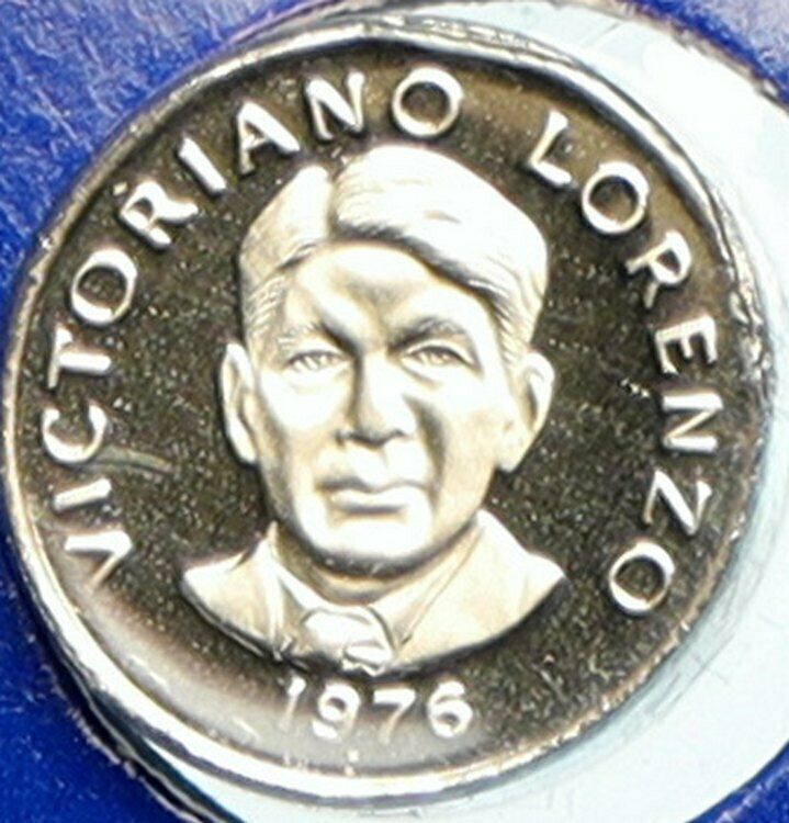 1976 PANAMA Victoriano Lorenzo OLD VINTAGE Proof 2 1/2 Centesimos Coin i102366