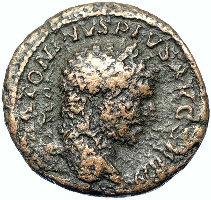 CARACALLA Authentic Ancient 198AD ROME MINT Antique Roman Coin VICTORY i100485