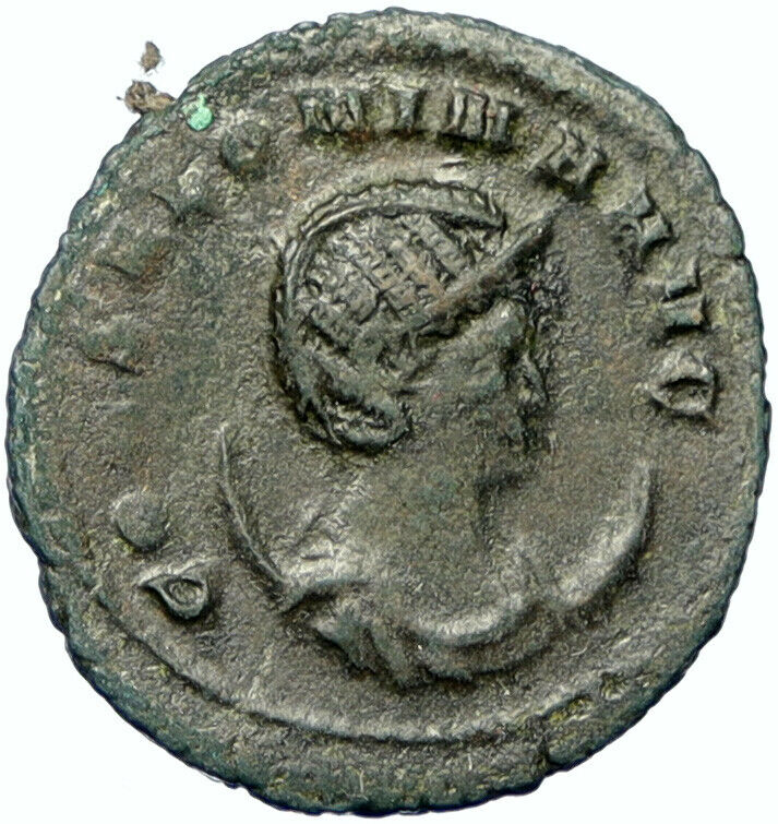 SALONIA Authentic Ancient 267AD Rome Antique OLD Roman Coin BEARDED GOAT i100510