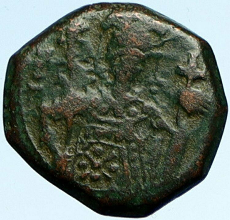 JOHN II Comnenus 1118AD Ancient Rare OLD BYZANTINE Coin JESUS CHRIST i102013