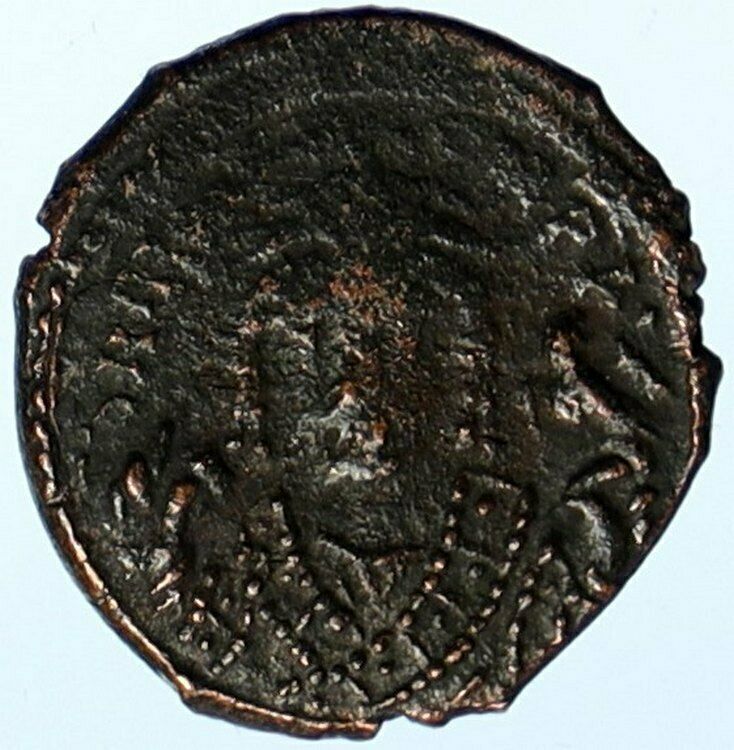 MAURICE TIBERIUS 582AD Authentic Ancient Medieval OLD Byzantine Coin i102003