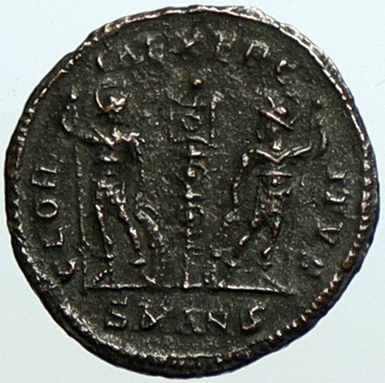 CONSTANTINE II son of Constantine the Great Ancient Roman Coin SOLDIERS i100179