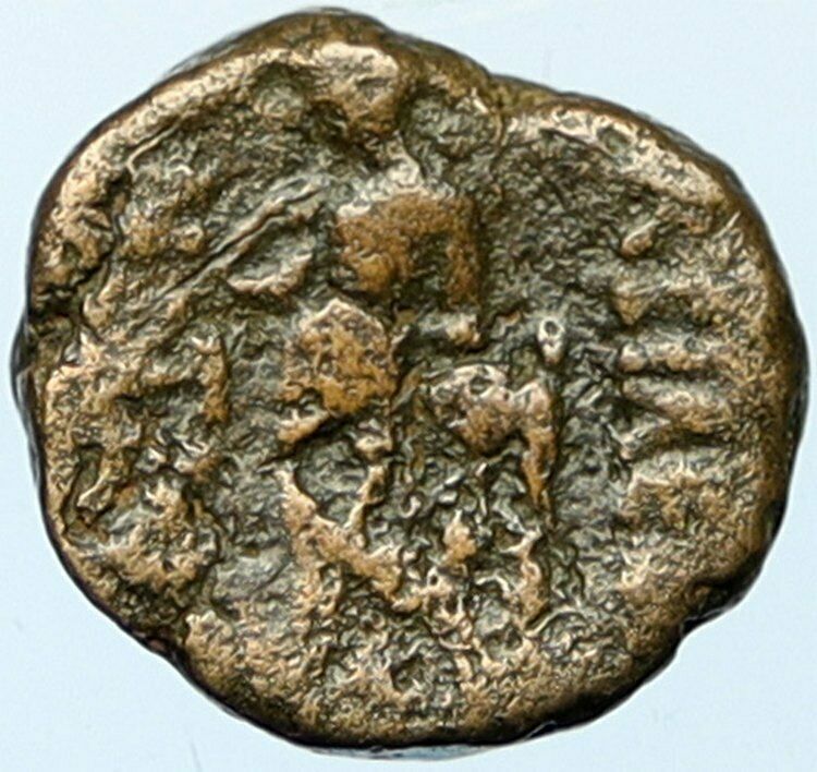 ANTIOCHOS III Megas 222BC RARE Ancient Greek SELEUKID King Coin APOLLO i100484