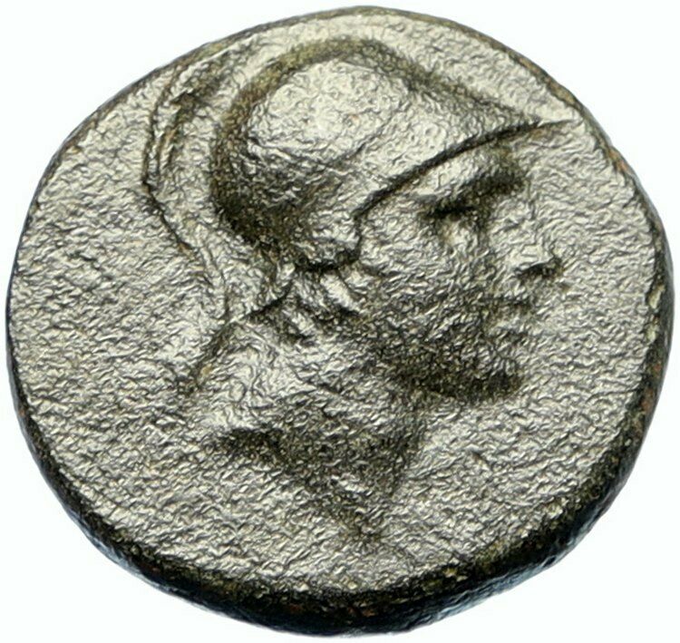 Amisos Pontus MITHRADATES VI the GREAT Time Ancient OLD Greek Coin ARES i100478