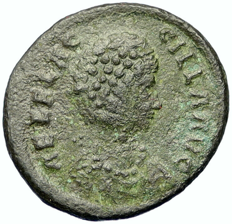 AELIA FLACILLA Theodosius I wife Authentic Ancient OLD Roman Coin CROSS i100482