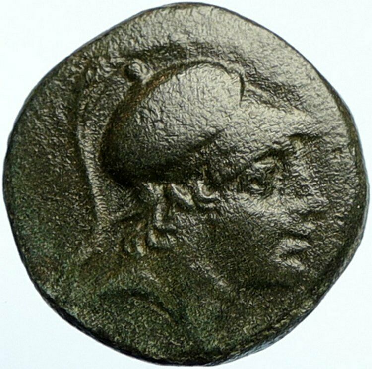 Amastris Paphlagonia 105BC RARE R2 Mithradates VI Greek Coin ARES SWORD i100448