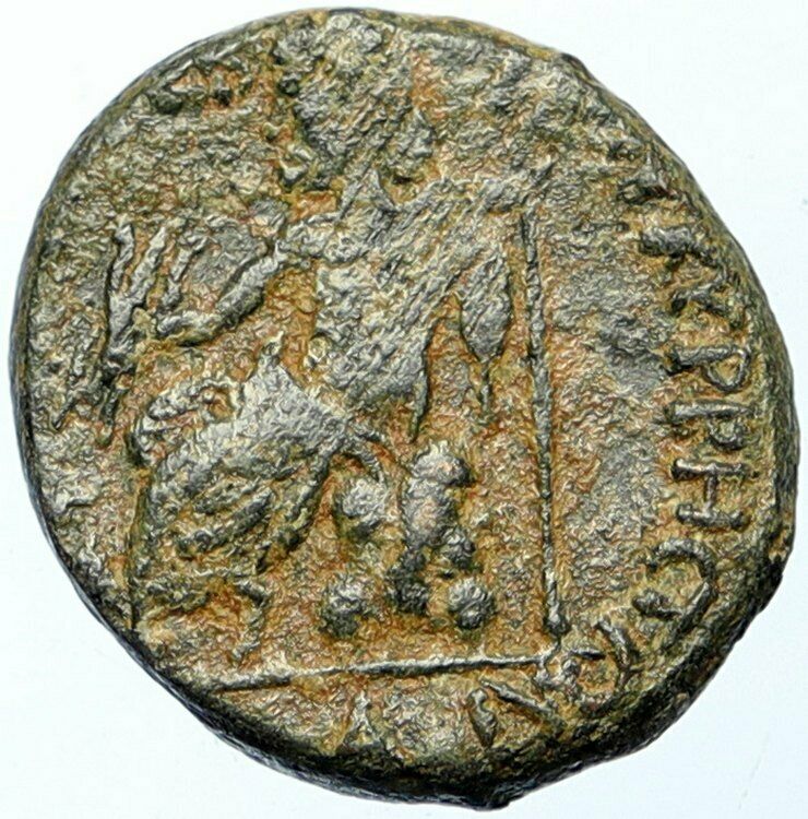 MARCUS AURELIUS as CAESAR Ancient 161AD Cyrrhus ANTIQUE Roman Coin ZEUS i100659