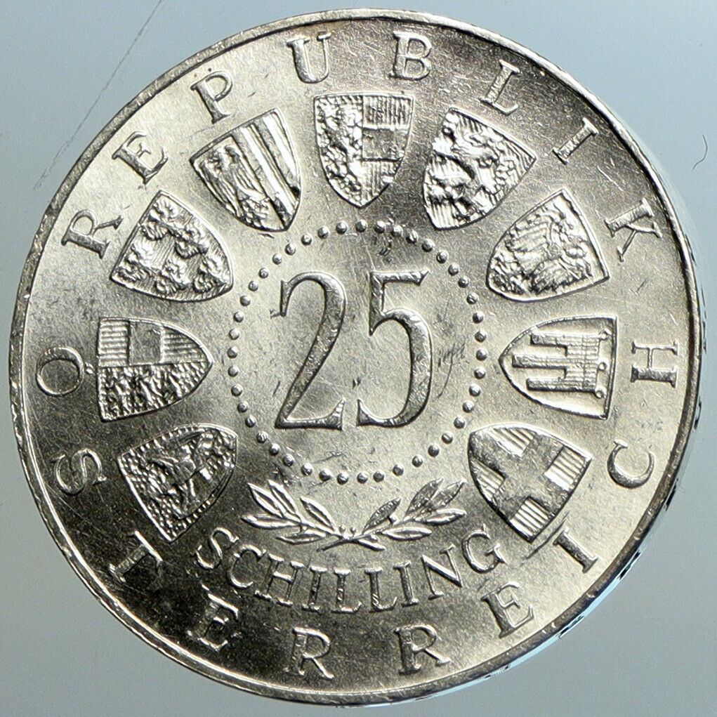 1960 AUSTRIA Carinthian Plebiscite 40th Proof Silver 25 Schilling Coin i102552