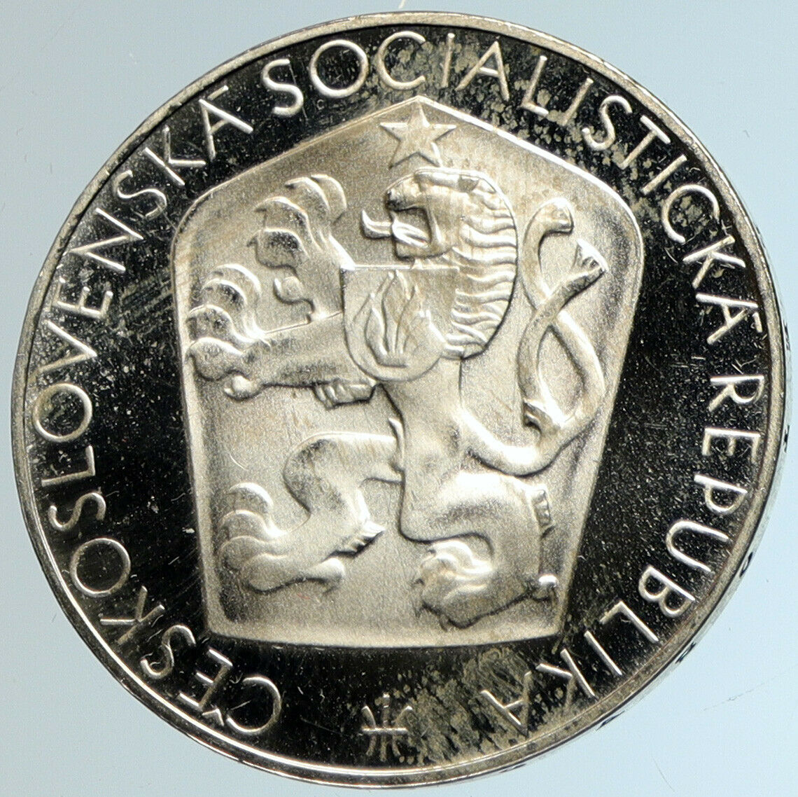 1965 CZECH REPUBLIC Czechoslovakia 25th LIBERATION Proof 25 Korun Coin i103230