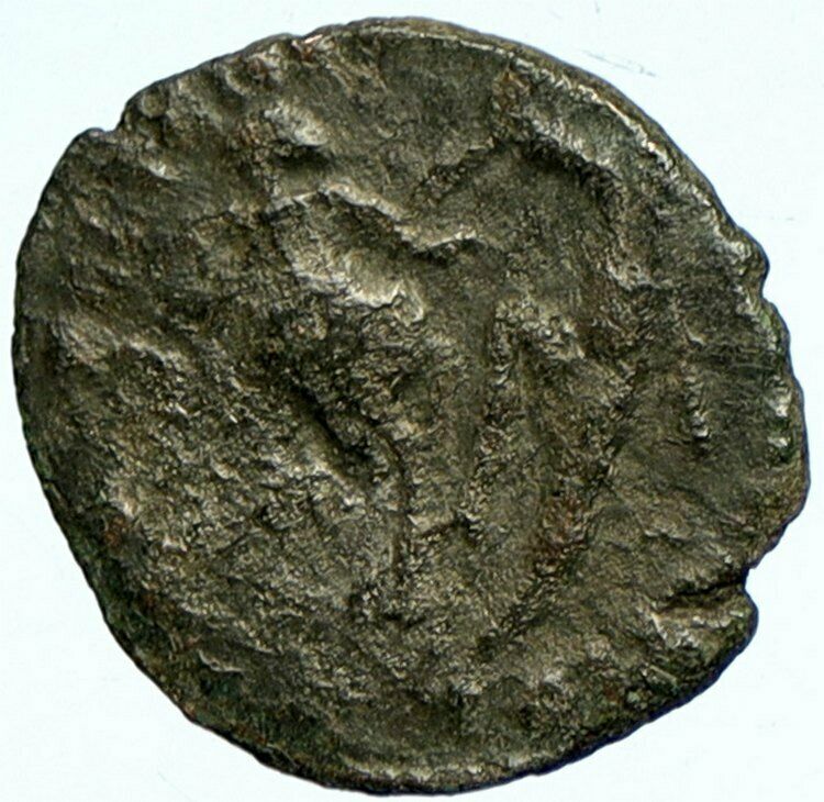 CONSTANTIUS II 351AD Antioch ANTIQUE Ancient Roman Coin HORSEMAN SPEARED i101801