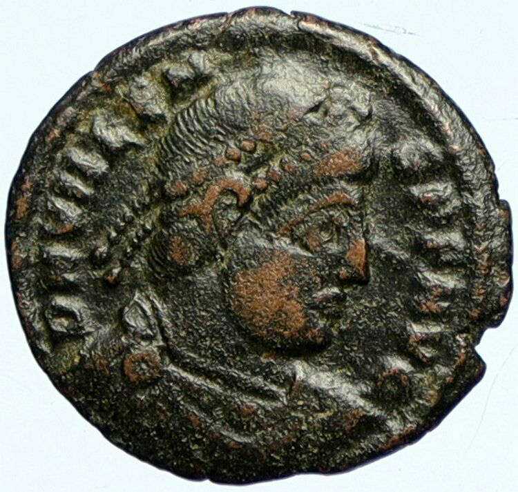 VALENS Genuine 364AD Rome Authentic Ancient OLD Roman Coin VICTORY Angel i101808