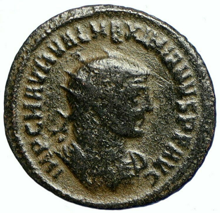 MAXIMIAN w JUPITER Zeus Authentic Ancient 285AD Genuine OLD Roman Coin i101804