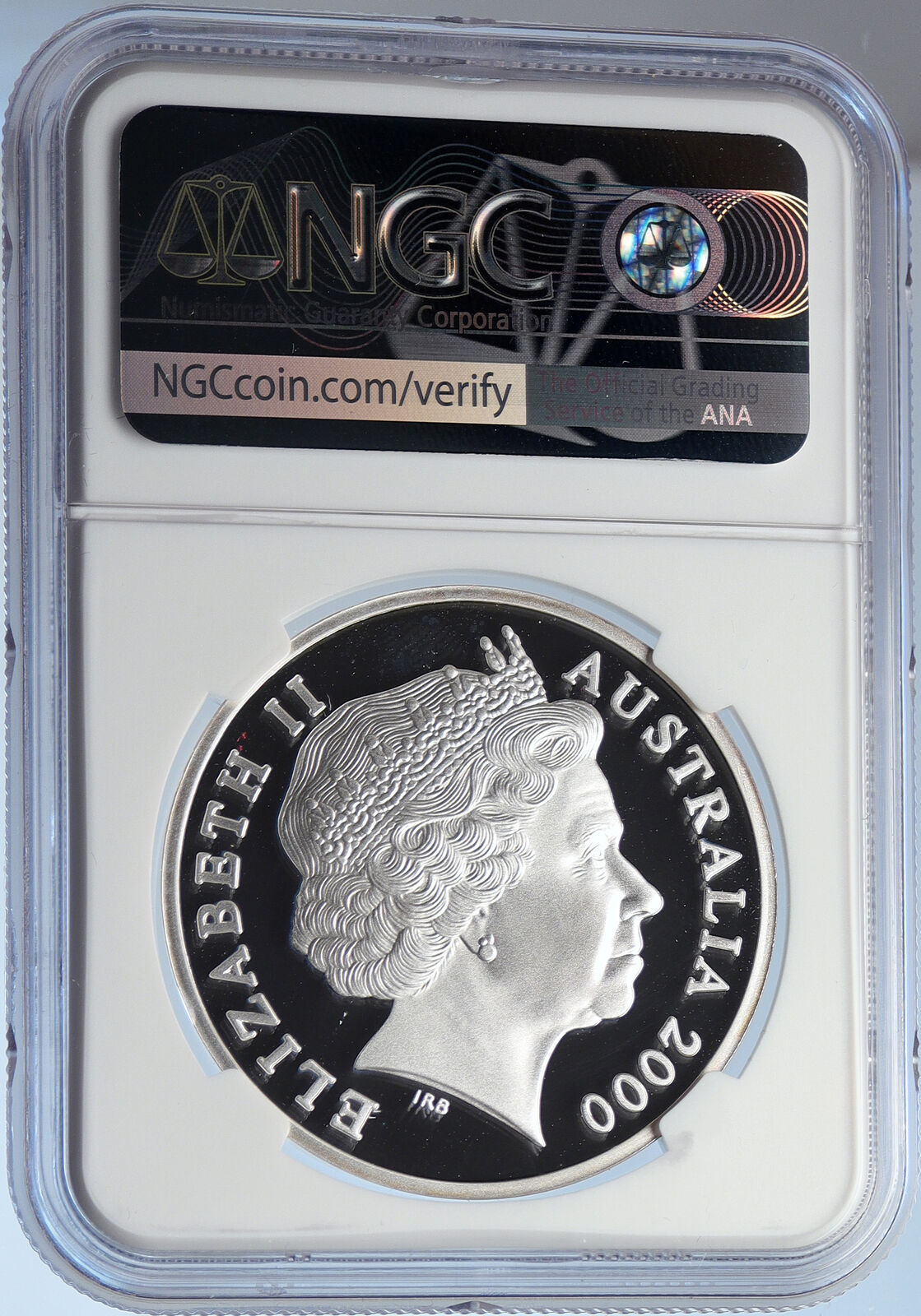 2000 AUSTRALIA Paralympics Olympic Games Proof Silver 5 Dollar Coin NGC i105850