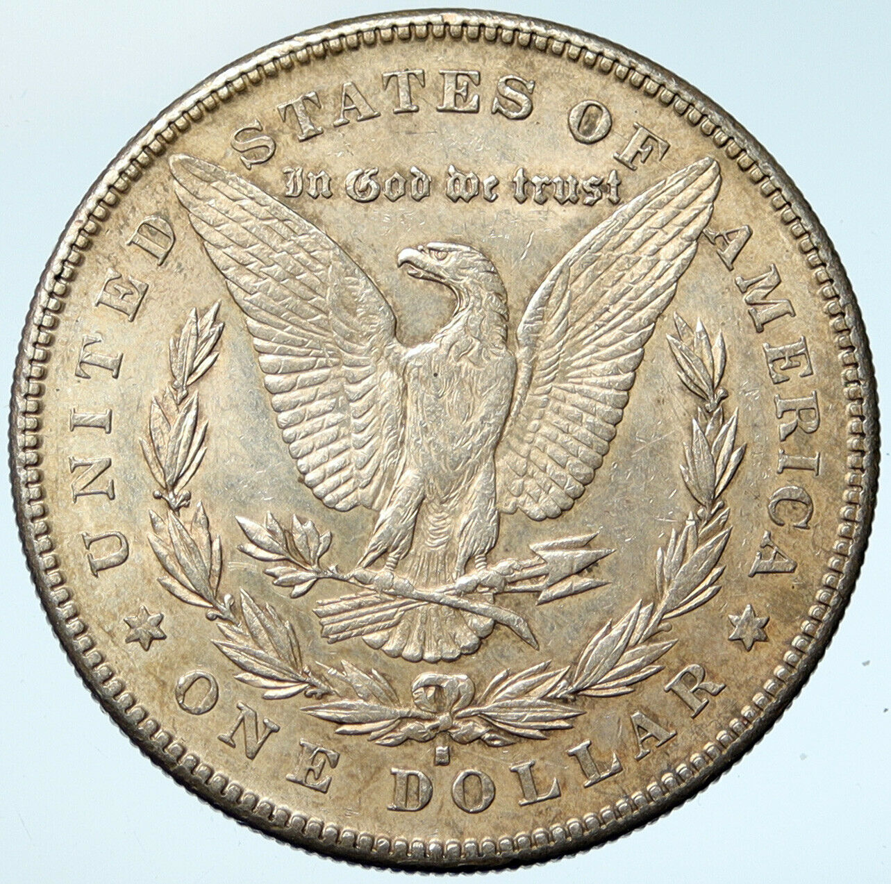 1878 S UNITED STATES of America EAGLE Old SILVER Morgan US Dollar Coin i100748