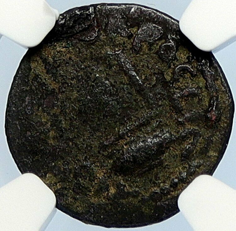 PONTIUS PILATE Tiberius Jerusalem JESUS Crucifixion Old Roman Coin NGC i105936