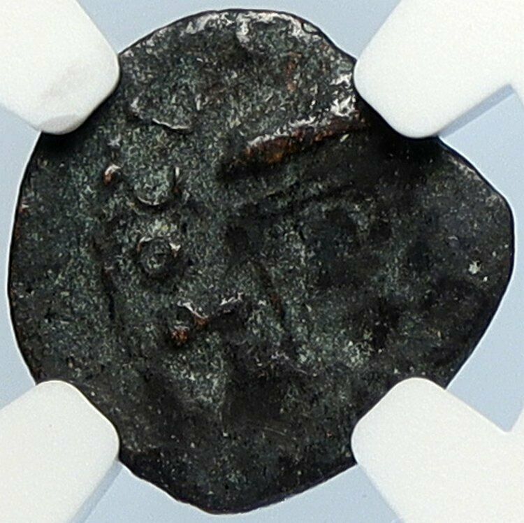 PONTIUS PILATE Tiberius Jerusalem JESUS Crucifixion Old Roman Coin NGC i105929