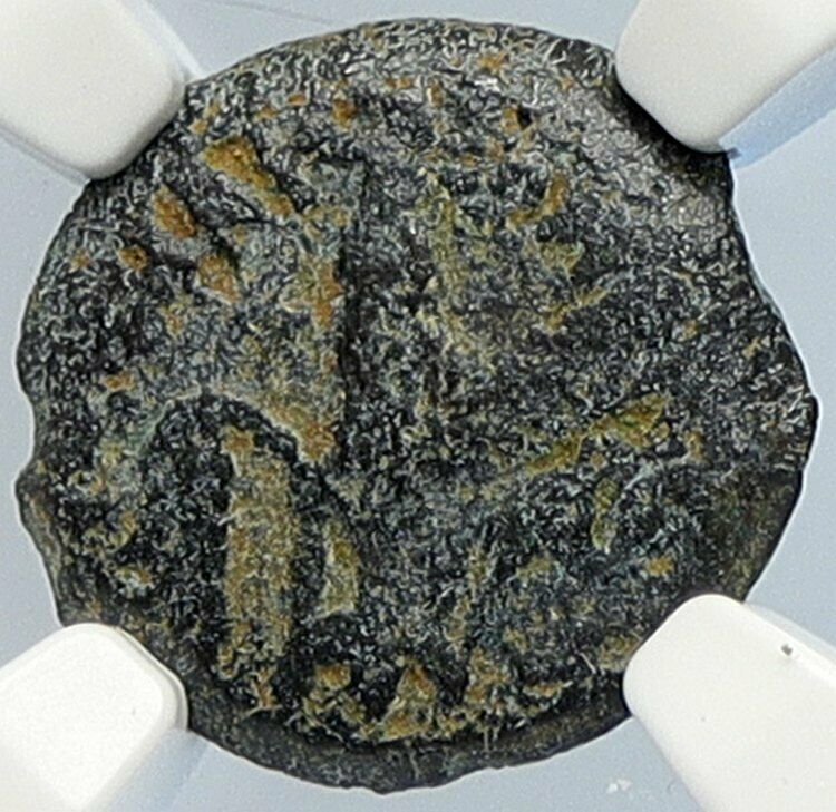 PONTIUS PILATE Tiberius Jerusalem JESUS Crucifixion Old Roman Coin NGC i105941