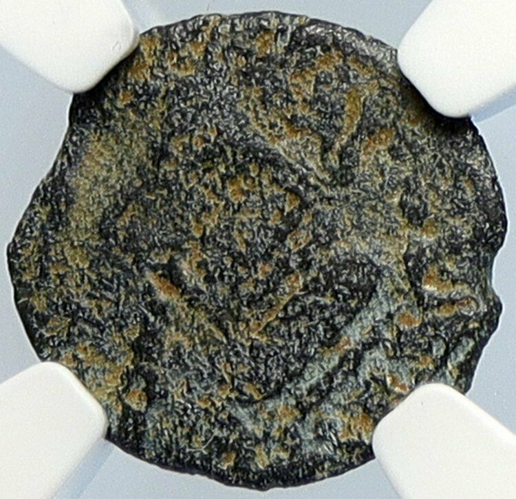 PONTIUS PILATE Tiberius Jerusalem JESUS Crucifixion Old Roman Coin NGC i105941