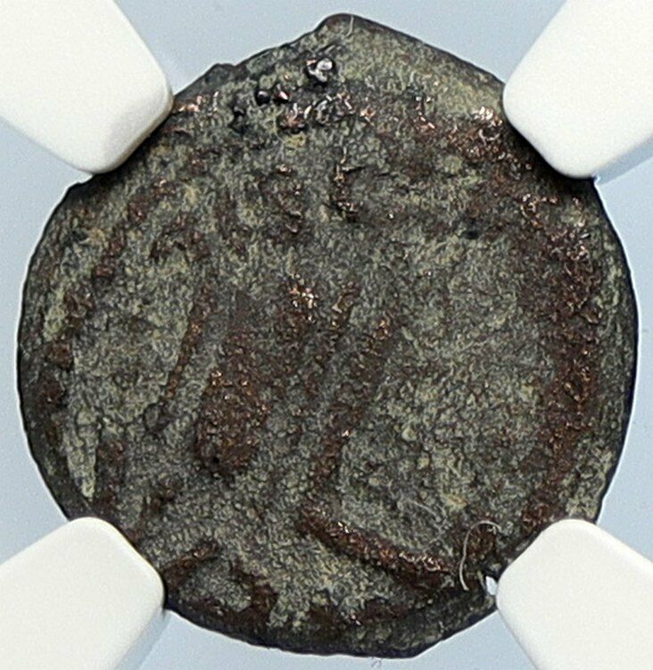 PONTIUS PILATE Tiberius Jerusalem JESUS Crucifixion Old Roman Coin NGC i105932