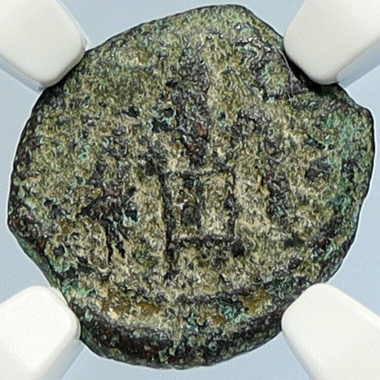 PONTIUS PILATE Tiberius Jerusalem JESUS Crucifixion Old Roman Coin NGC i105937