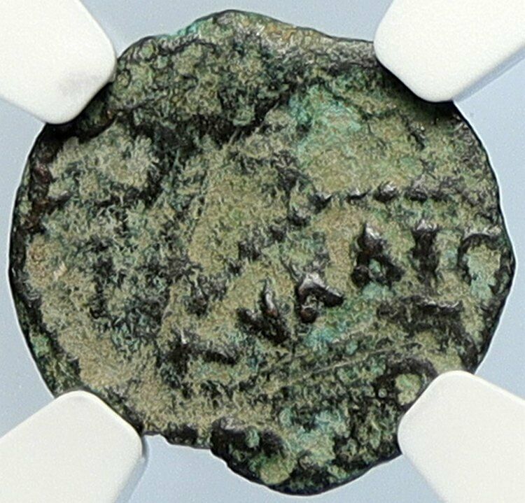 PONTIUS PILATE Tiberius Jerusalem JESUS Crucifixion Old Roman Coin NGC i105943