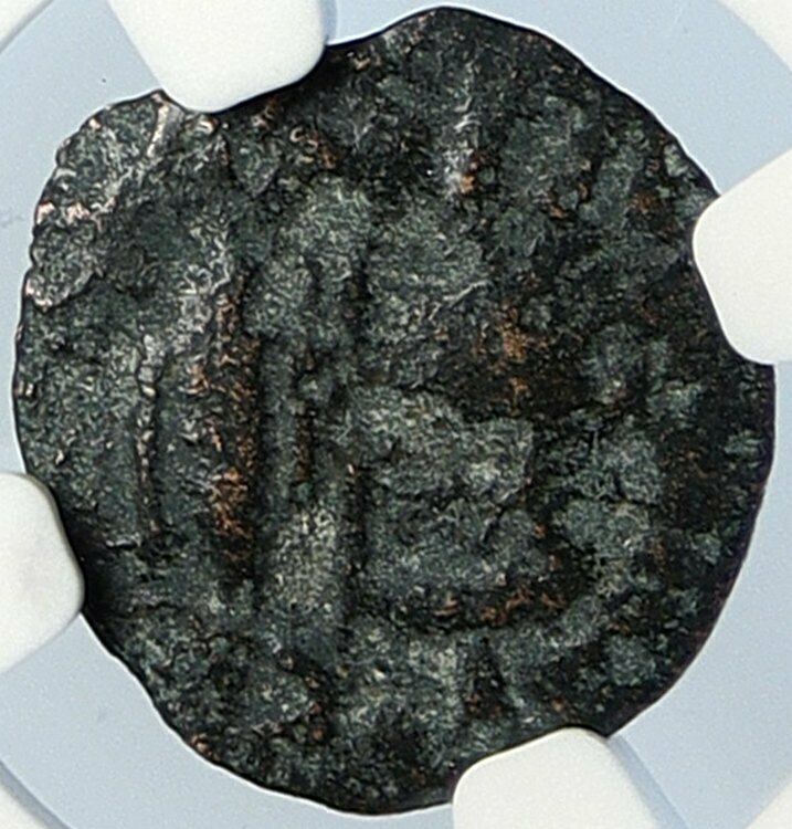 PONTIUS PILATE Tiberius Jerusalem JESUS Crucifixion Old Roman Coin NGC i105945