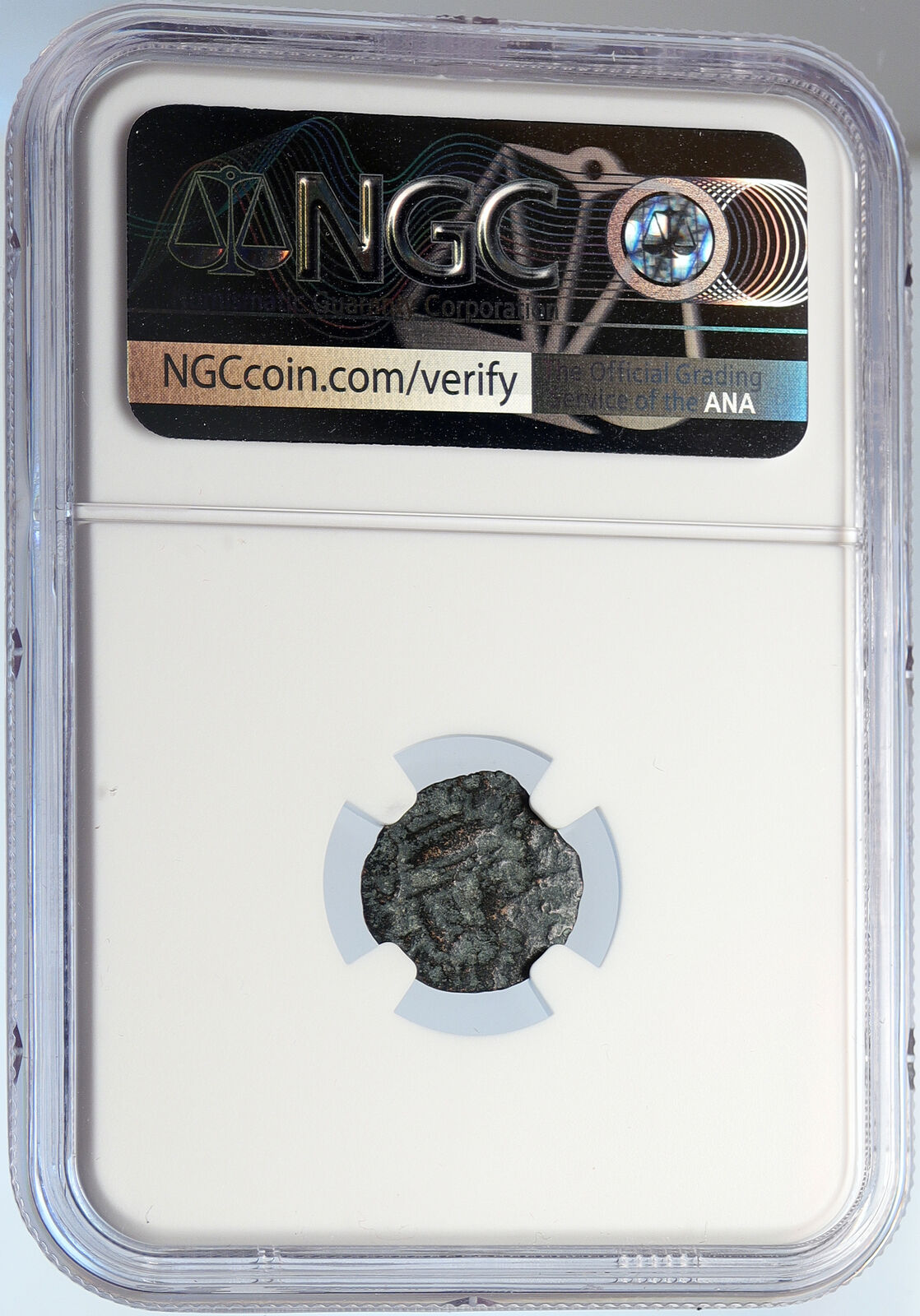 PONTIUS PILATE Tiberius Jerusalem JESUS Crucifixion Old Roman Coin NGC i105945